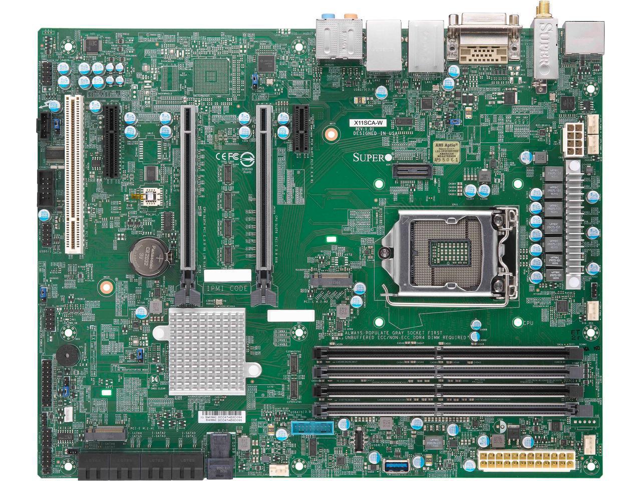 Supermicro X11SCA-W Conclusion - The Supermicro X11SCA-W